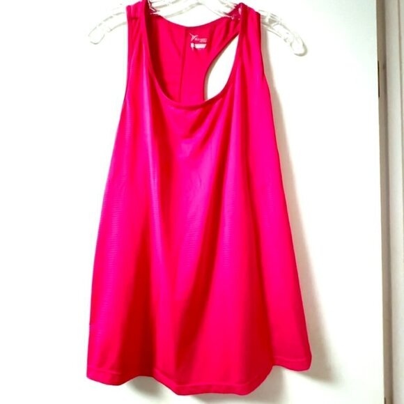 Old  Navy Hot ;pink Tank Top Size Large Running Athletic Barbiecore Shirt - Picture 1 of 5